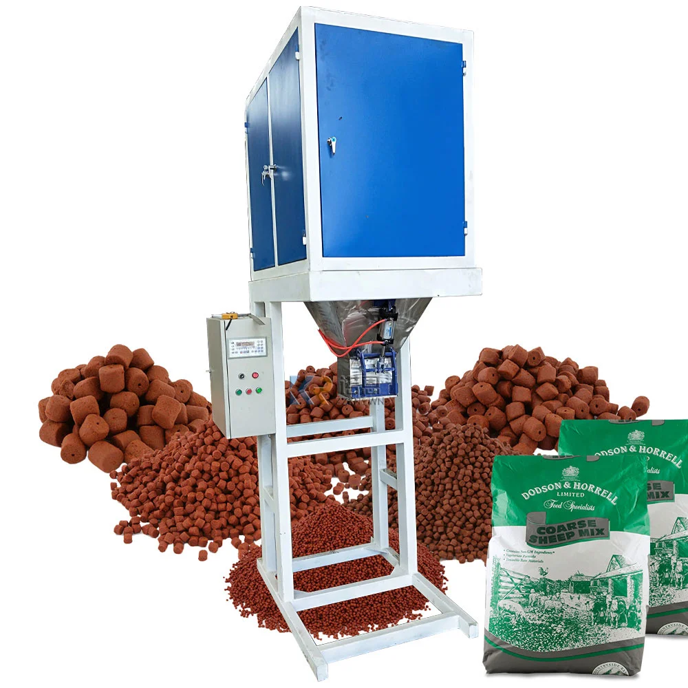 Universal Packing Machine For Briquette Stone Sand Feed Stainless Steel Can Touch Material Packaging Machine