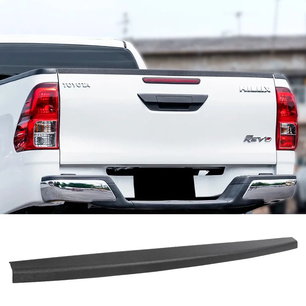 

TAIL GATE PROTECTOR COVER TAIL GATE TRIM FOR TOYOTA HILUX 2015 2016 2017 2018 2019 2020 2021 2022 2023 REVO ROCCO Car Accessory