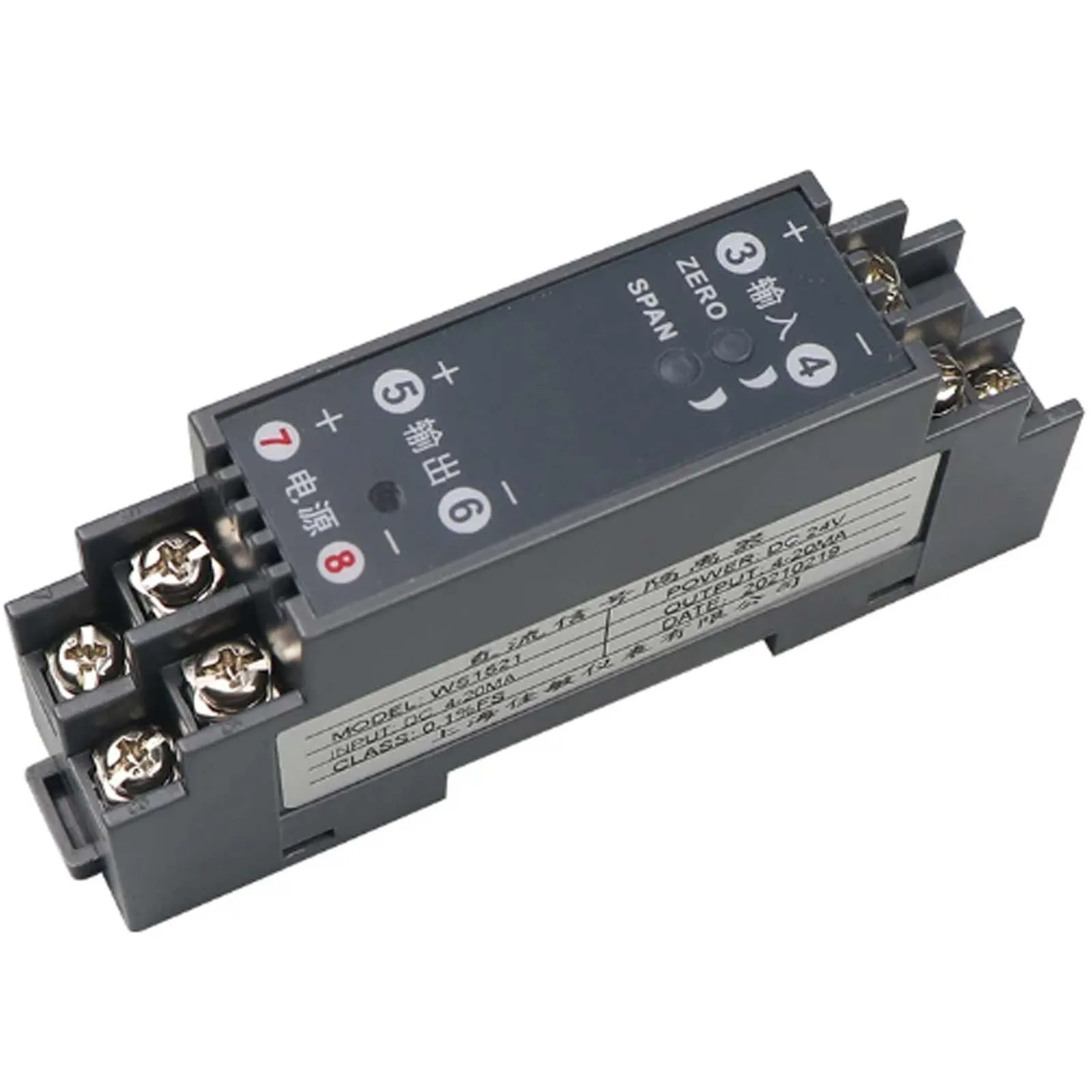 

DC Voltage Transmitter Analog Signal Isolator 0-75mV 0-10V 4-20mA Current Conversion Transducer