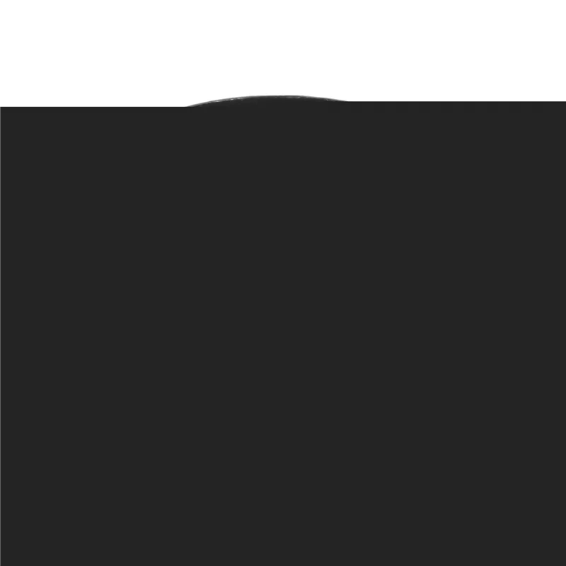 AB46-20 Pcs Black 70Mm Dia Round Plastic Cable Hole Covers For Computer Desk