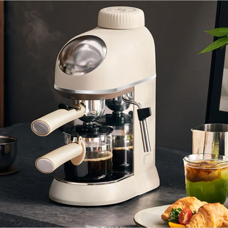Coffee Machine Household Small Italian Full Semi-automatic Concentrate Mini All-in-one Machine American New Model