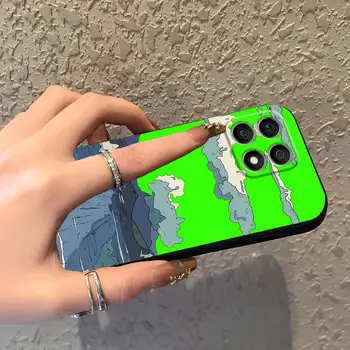 Měkký zadní kryt na telefon s motivem horské krajiny a anime pro Honor 90 Lite 8X X7 70 X8 X7a X9c X9 X9a 6 nejlepší prodej maska pro Honor 8X - №2