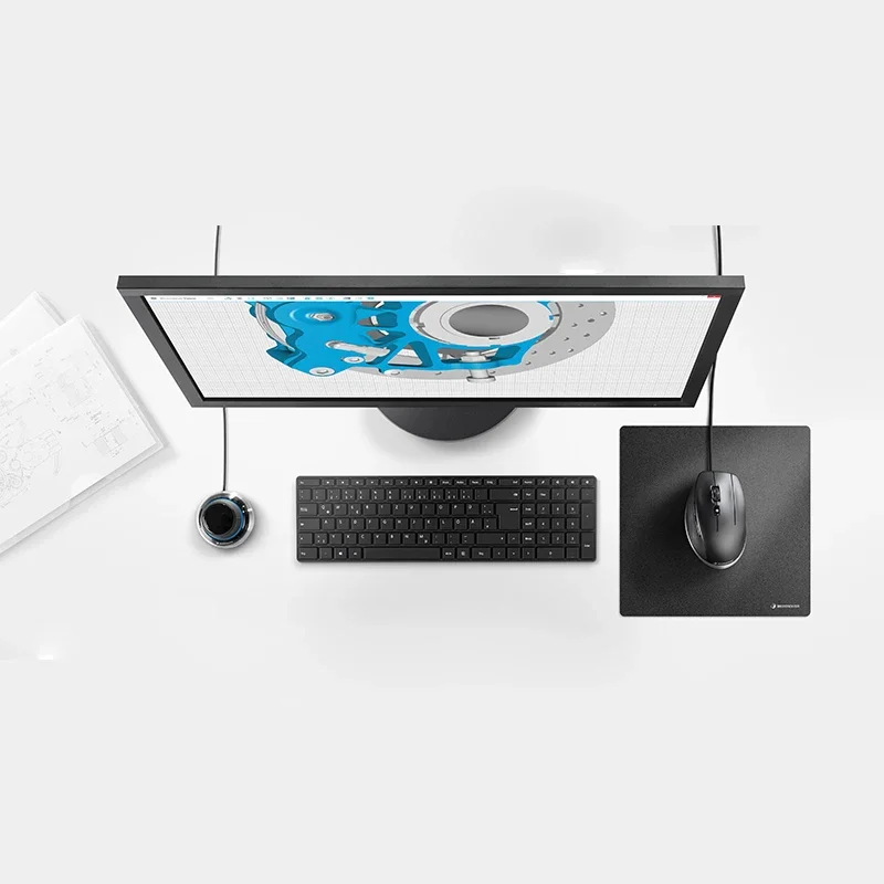 3Dconnexion SpaceMouse ® Compact 3D Mouse, Trackball, Drawing, Wired Mouse