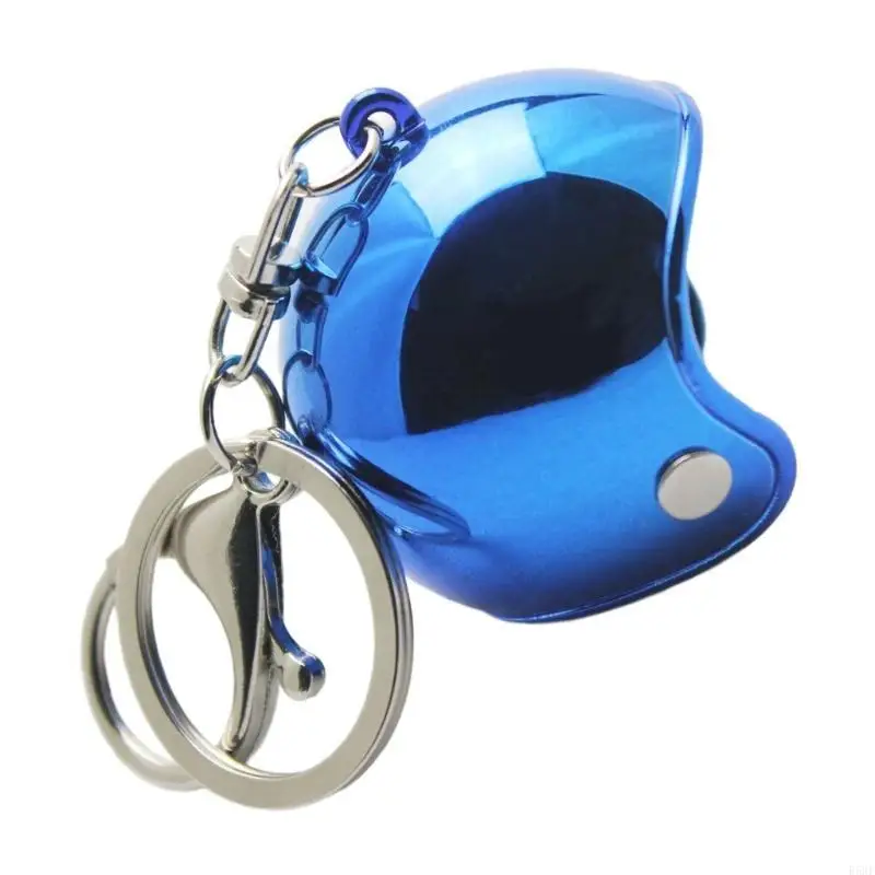 

2025 New Helmets Pendant Backpack Ornament Motorcycle Helmets Keychain Keyring for Birthday Christmas Chain Pendant