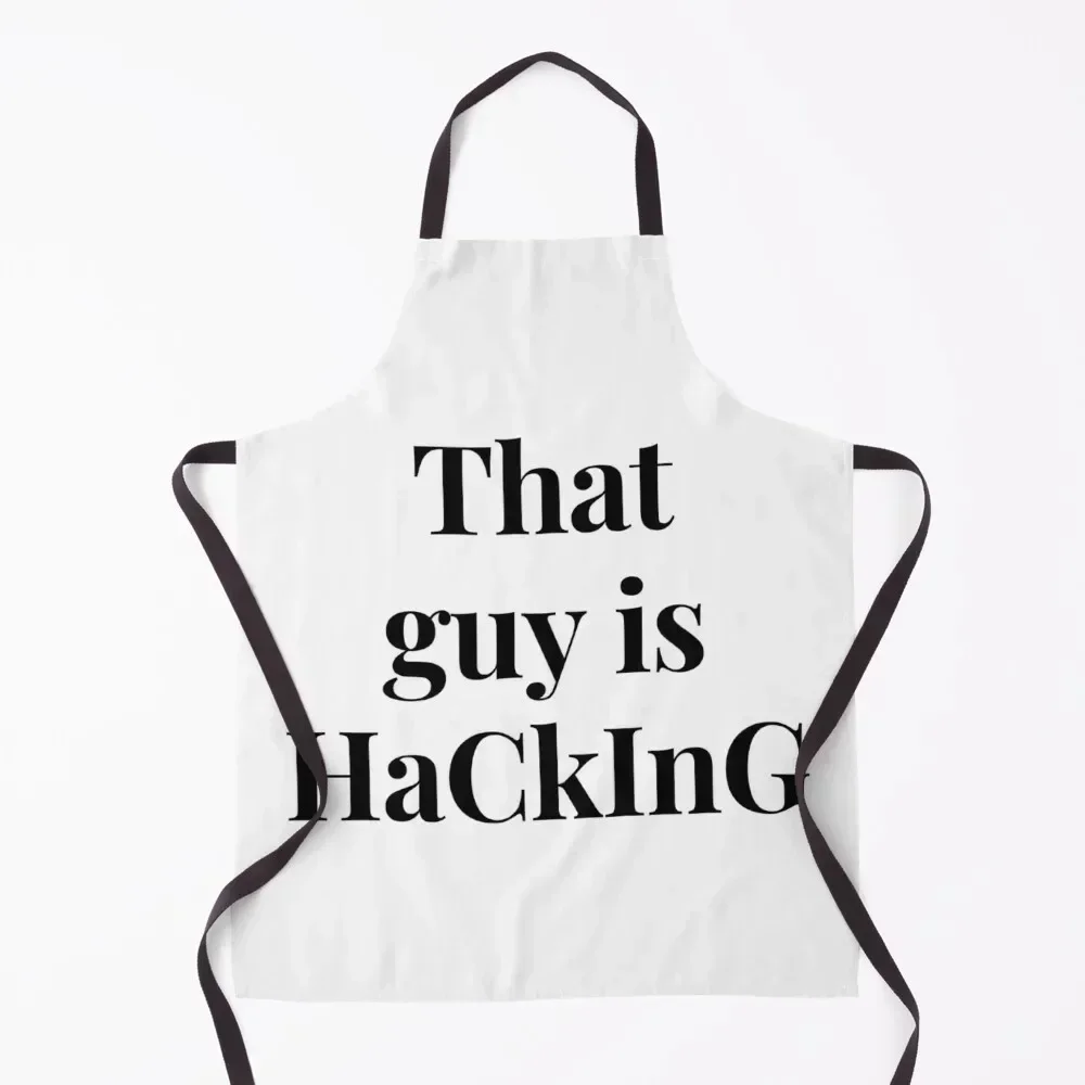 

That guy is hacking Apron Women Kitchen Barber Kitchen Things And For Home Hairdressing Apron
