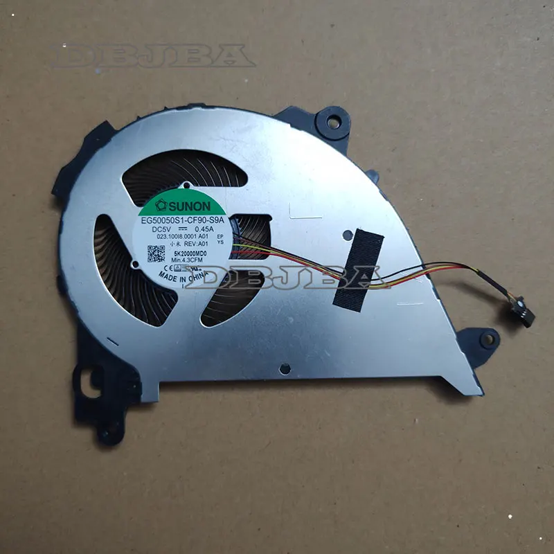 

CPU Fan for XiaoMi MI RedmiBook 13 10th 023.100I8.0001 A01 EG50050S1-CF90-S9A