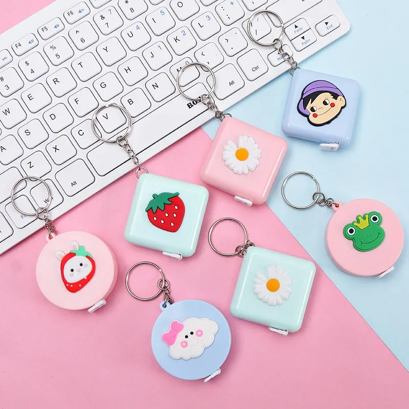 Portable Retractable 150cm/60" Tape Measure, Centimeter Inch Roll, Children Height Ruler, Sewing Tailor Tape Measure