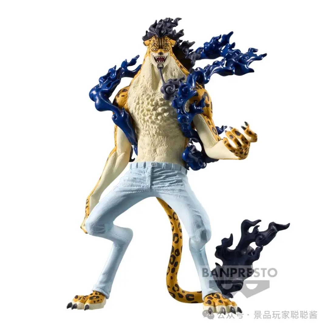 In Stock Original Anime One Piece Rob Lucci Leopard King Of Artist KOA Toys PVC Action Figure Collector 17cm Bandai Model Doll