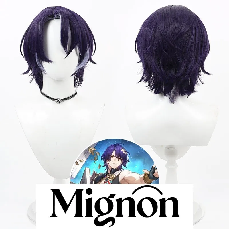 

Honkai: Star Rail Dr. Ratio cosplay wig Veritas Ratio Halloween gift