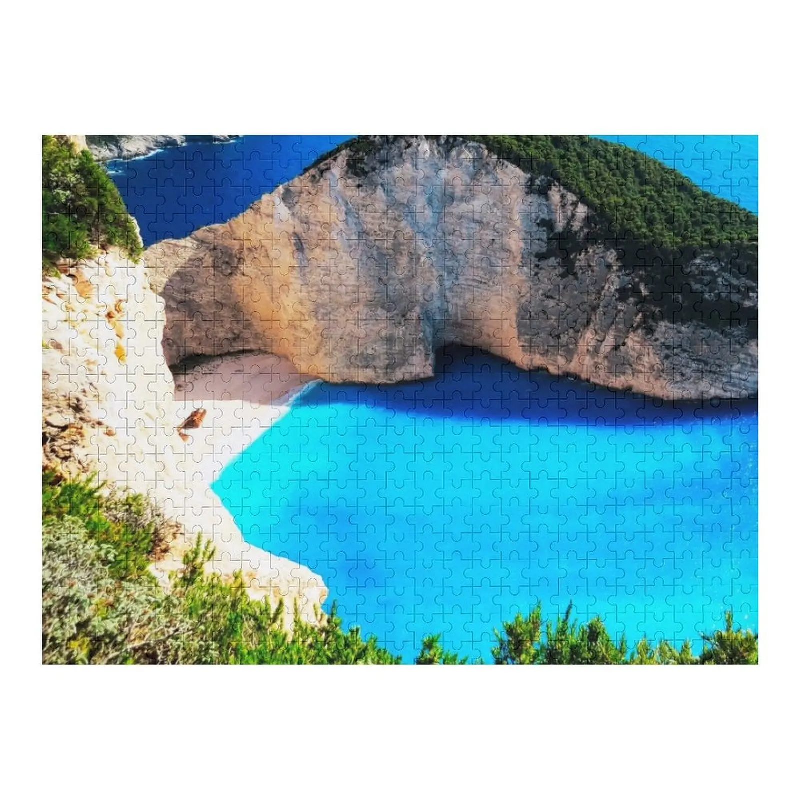 

Zakynthos summer beach Jigsaw Puzzle Christmas Gifts Wooden Animal Wood Adults Personalized Child Gift Puzzle