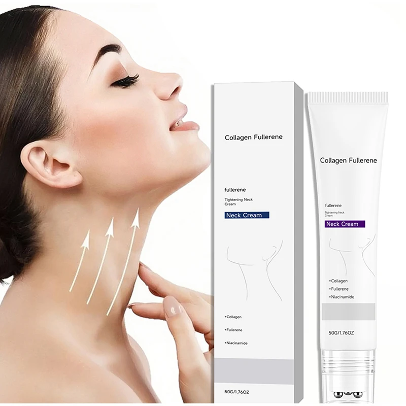 Collagen Niacinamide Roller Massage Neck Cream Reduces Fine Lines Dullness Increases Skin Elasticity Refreshing Non Sticky New