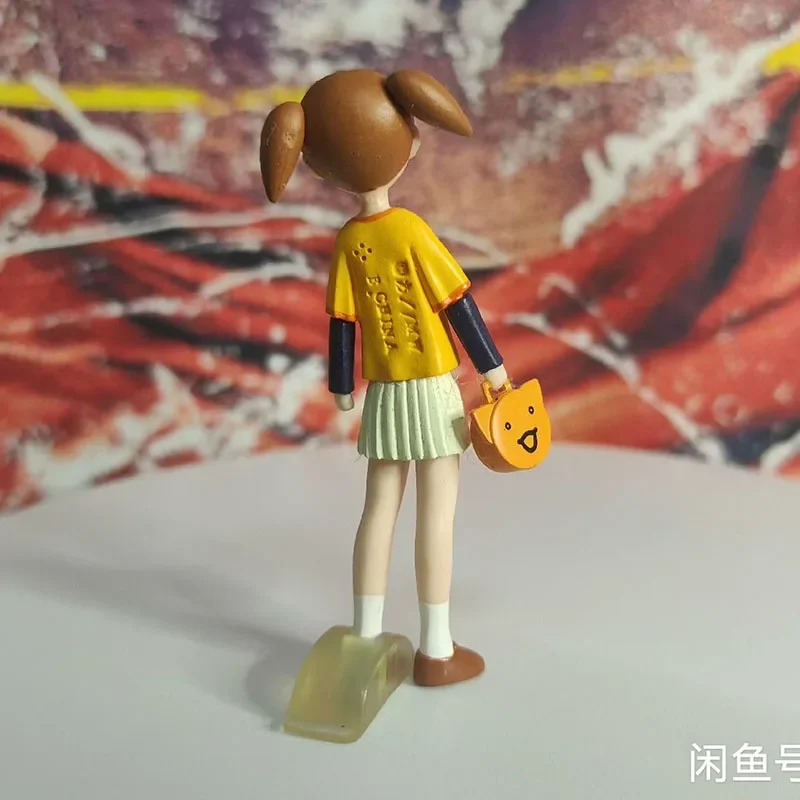 Azumanga Daioh Action Figure Cheerleaders Version EX GASHAPON Anime Out-of-printed Model Ornaments Bulk Toys