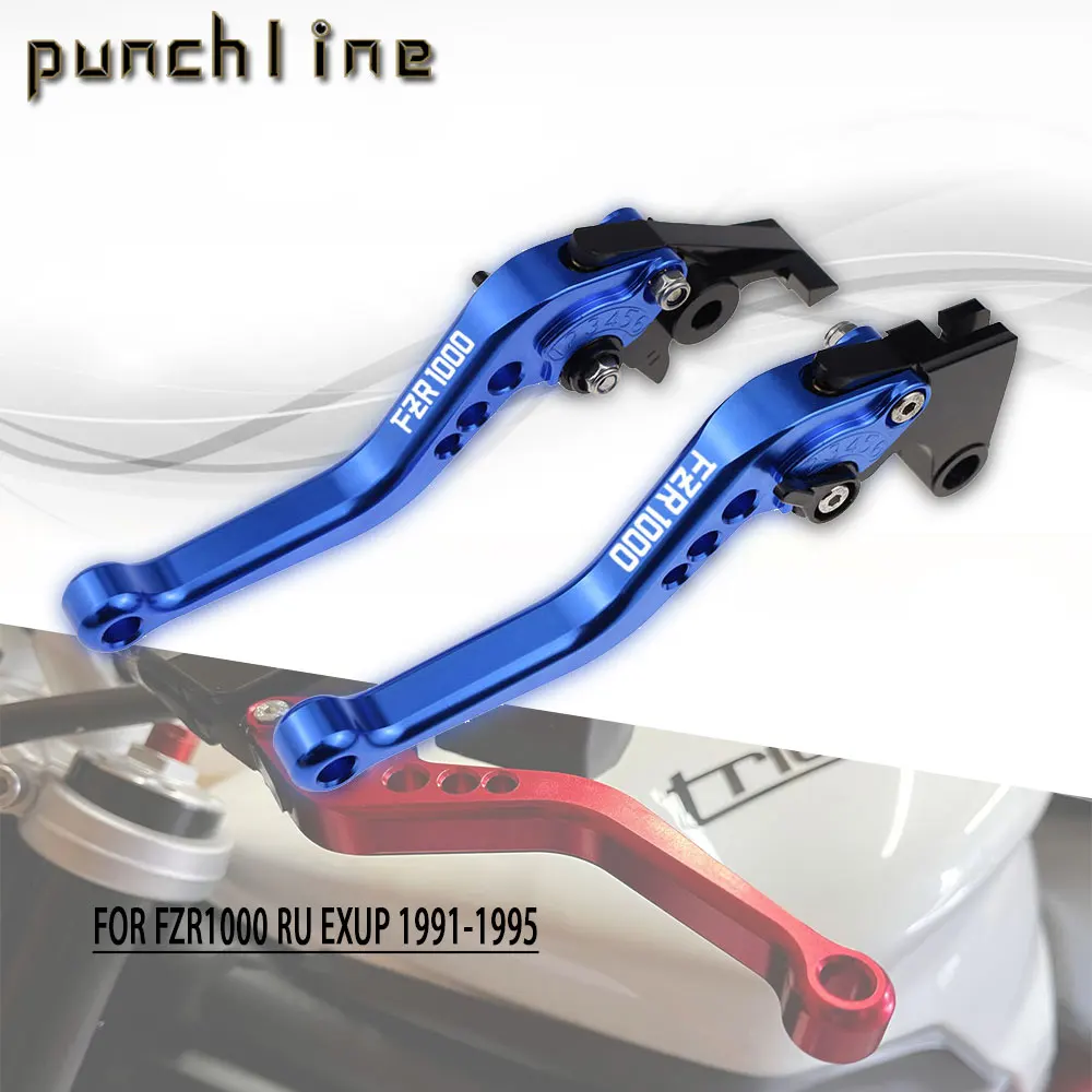 

Fit For FZR1000 RU EXUP 1991-1995 FZR 1000 EXUP Motorcycle CNC Accessories Short Brake Clutch Levers Adjustable Handle Set