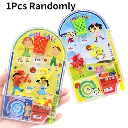 Children Pinball Games Mini Pinball Game Machine Fun Labyrinth Beads Ejection Educational Toys Kids Shooting Board Games