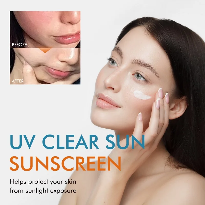 ครีมกันแดดสดชื่น ปกป้องผิวจากแสงแดดในฤดูร้อน ให้ความชุ่มชื้น ปรับสีผิวให้สม่ำเสมอ กระจ่างใส ไม่เหนียวเหนอะหนะ