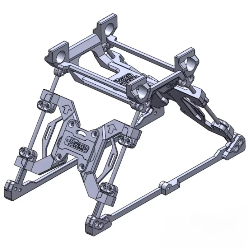 1/7 Scale CK5811/12 RC Crawler Vehicle-Specific Parking Stand Metal Pole Upgrade Modification Accessory Damage-Free Installation