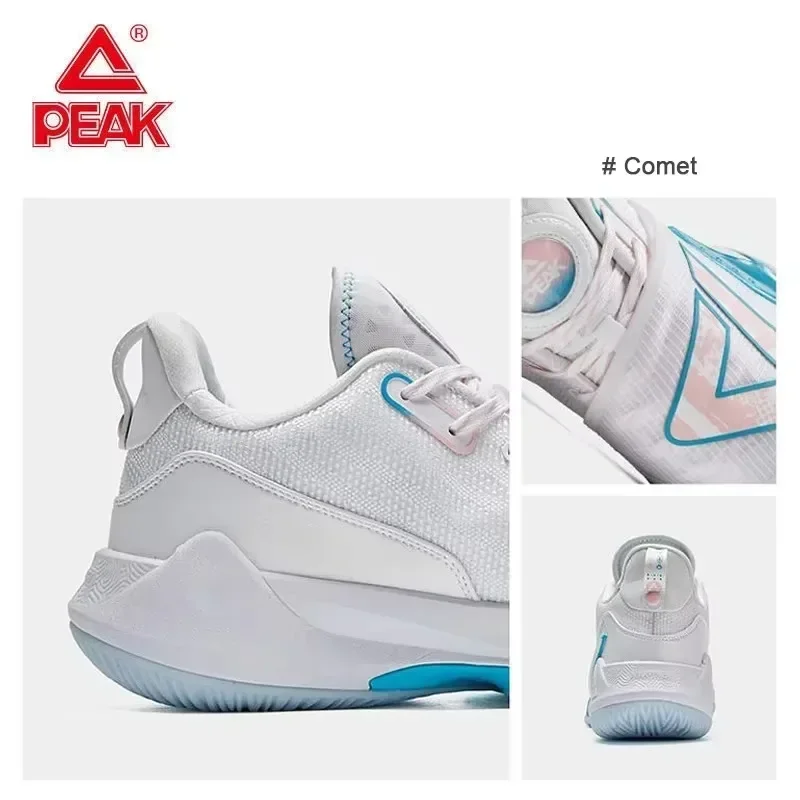 Tênis de basquete Peak leve, tênis casual masculino, tendência de corte, quadra, verão, fantasia extrema, cavalo 1.0, 2024