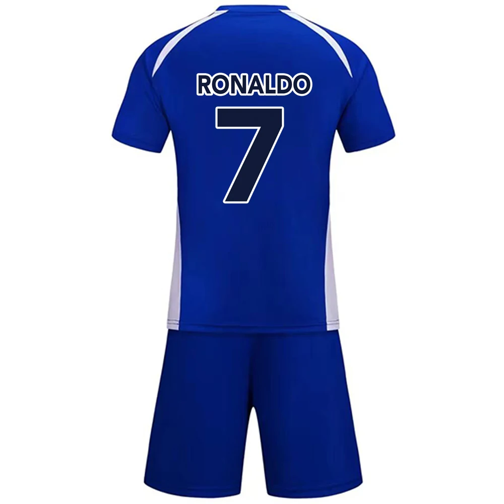 Nuova tuta sportiva per bambini boy girl Football Fans shirt Training wear games Shirt Kids set basket Jersey Kit