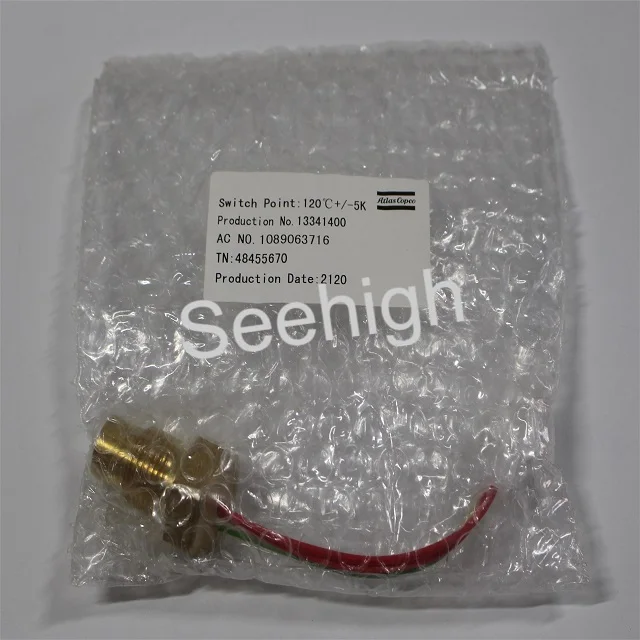 New Atlas Copco 1089063716 Air Compressor Temperature Switch Compressor Spare Industrial Parts