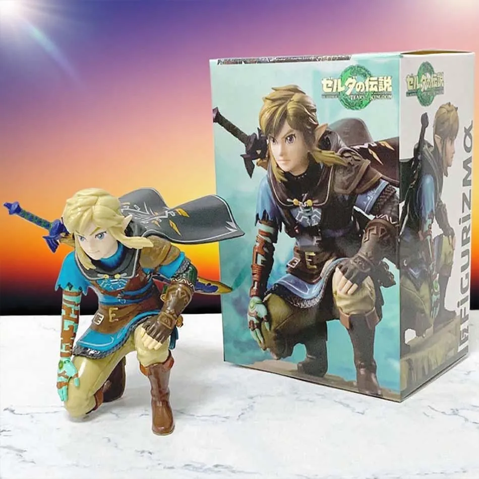 

Фигурка Линка из The Legend of Zelda: Link's Awakening, Kingdom Of Tears, Skyward Sword, Принцессы Зельды, 12 см, аниме-модель, игрушка, подарок