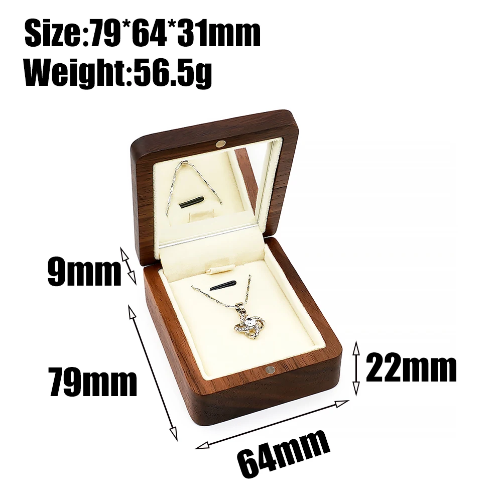 Jewelry Box Pendant Necklace Jewelry Packaging Gift Box For Gift Package Organizer Display Bangle Stand