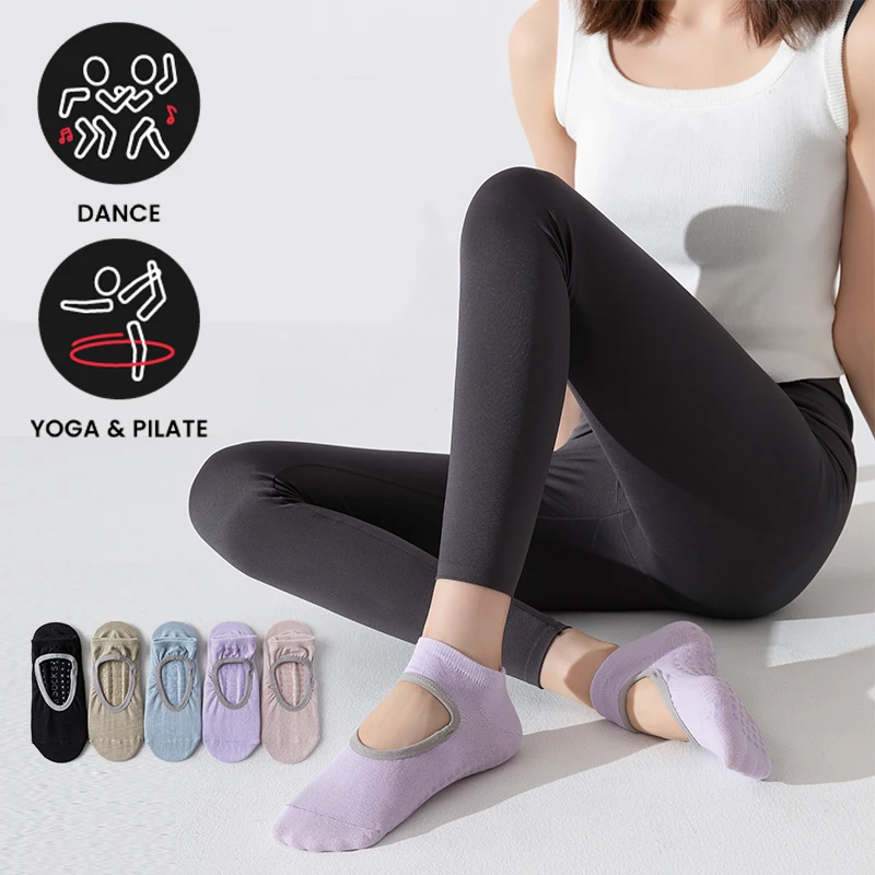 

Cmax оптовая продажа, женские противоскользящие носки для фитнеса, пилатеса, йоги, тренажерного зала, танцев, спортивных упражнений, хлопковые нескользящие носки для йоги