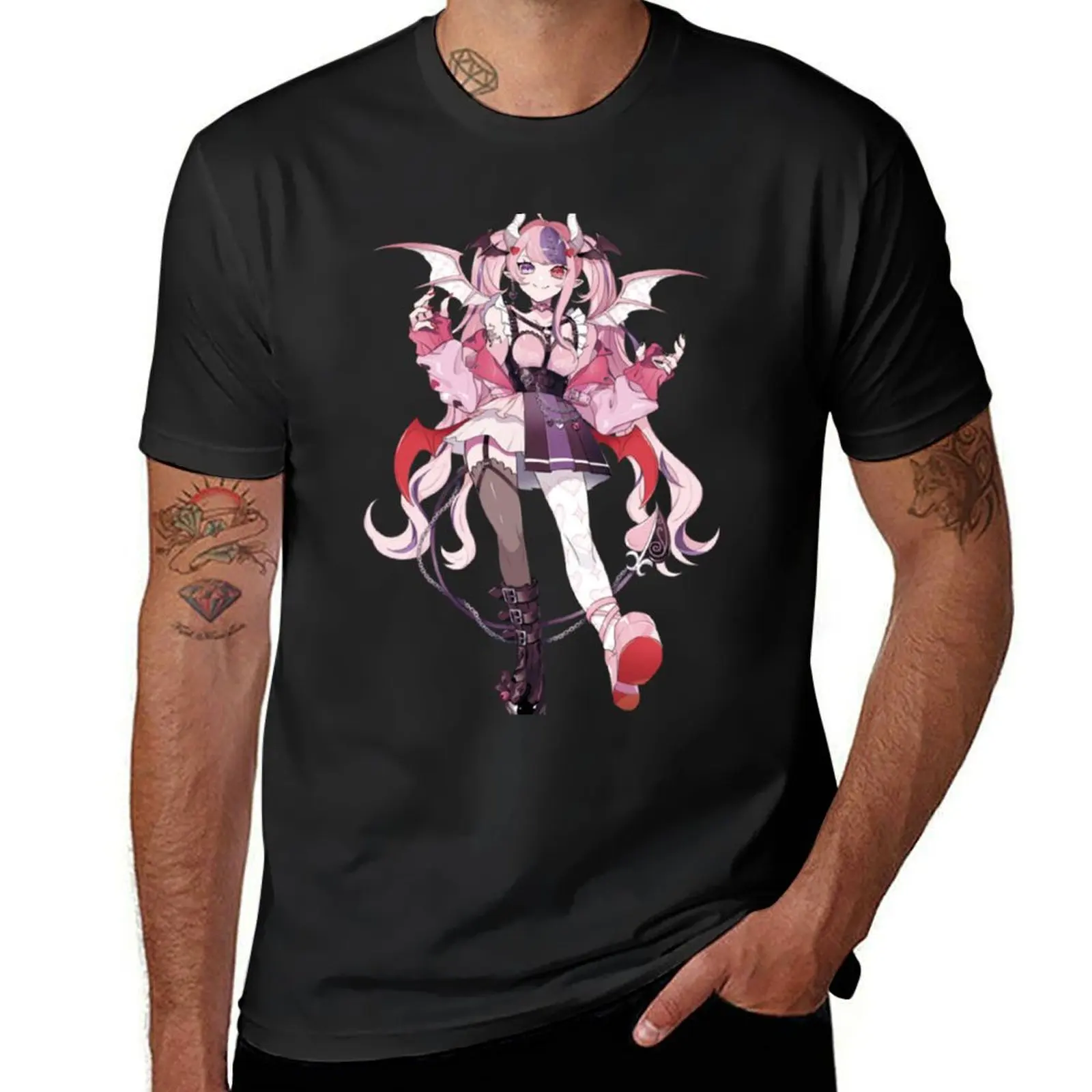 

Ironmouse T-Shirt summer tops anime mens clothing