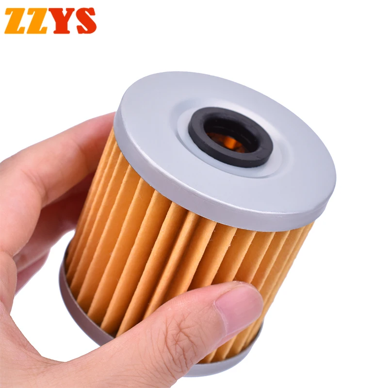 Motorcycle Paper Oil Filter For Kawasaki KLF220 KLF220A KLF250 KLF250A Bayou KLF 220 KLF 250 KSF250 KSF250A Mojave KSF 250 91-04