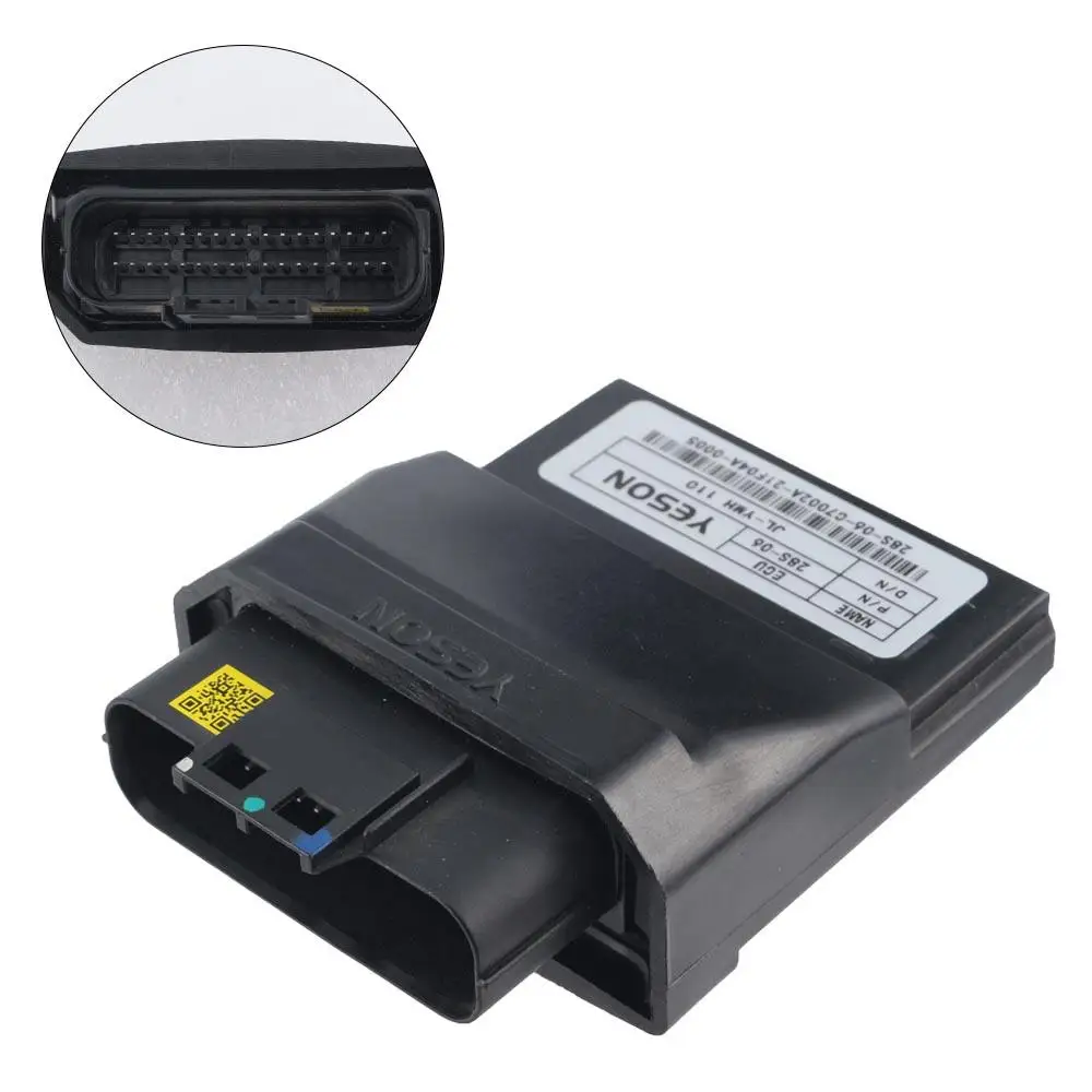 OBDEMOTO Motorcycle ECU Computer Controller JL‑YMH 110, Fit for 28S‑06 (C7002A), Motorbike Electronic Control System