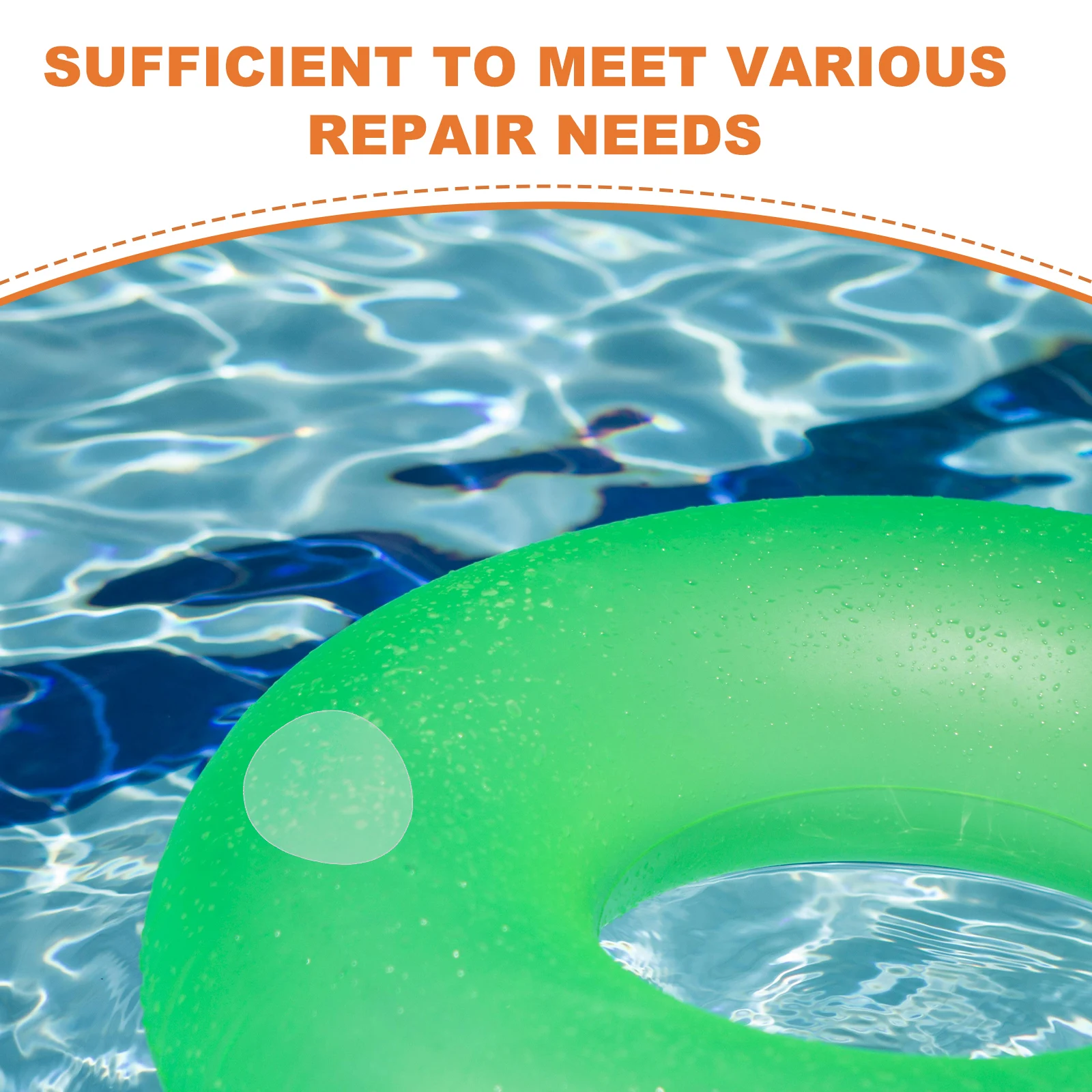 

20 Pcs Water Proof Waterproof Patch Swimming Pool Plastic Accessories Liner Repair