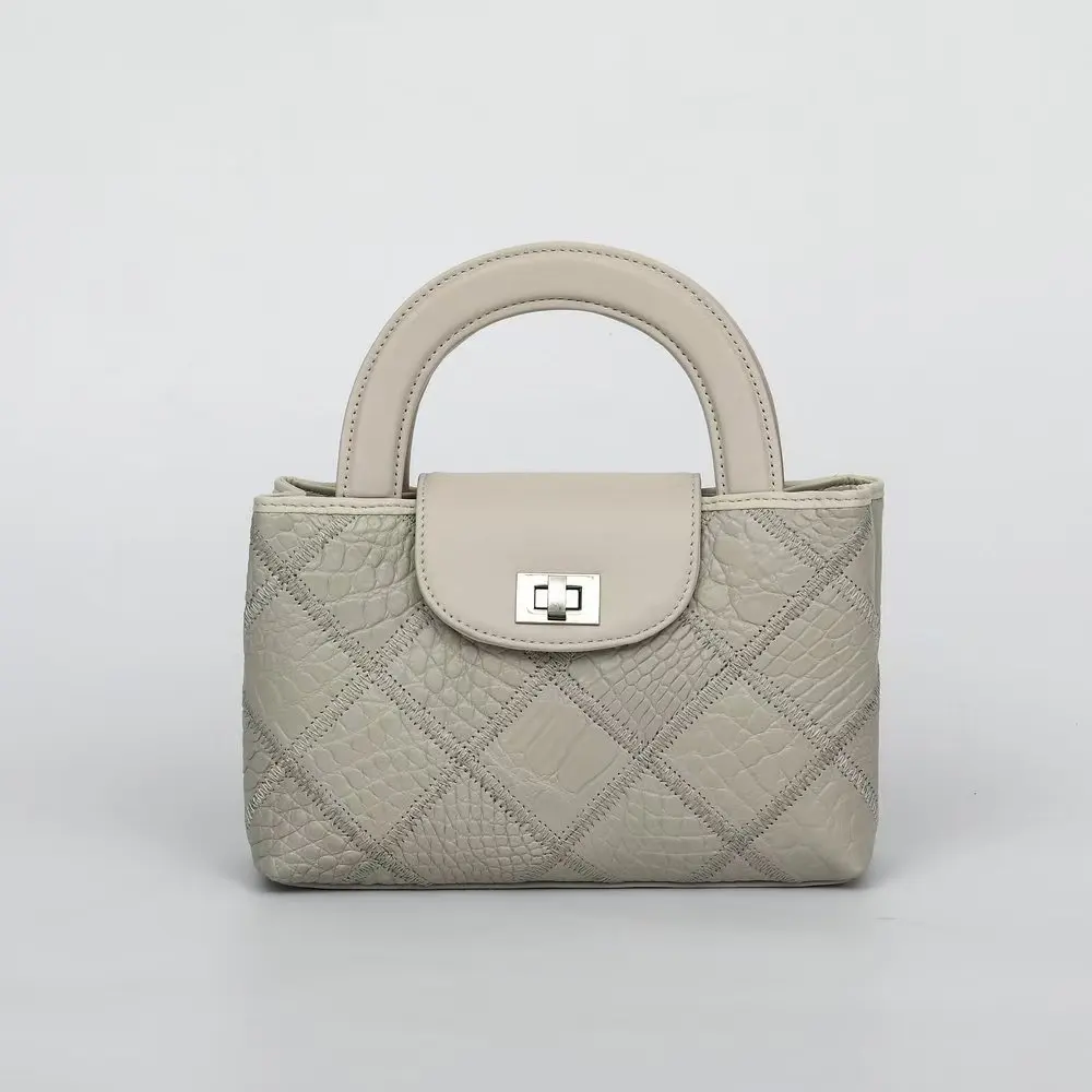 2025 Natural crocodile skin women's shoulder bag PDD005A