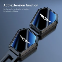 자동차 안전 벨트 액세서리 익스텐더 걸쇠 삽입 플러그 클립 Genesis G80 GV70 GV80 GV60 G70 Essentia Neolun G90 GV90 X
