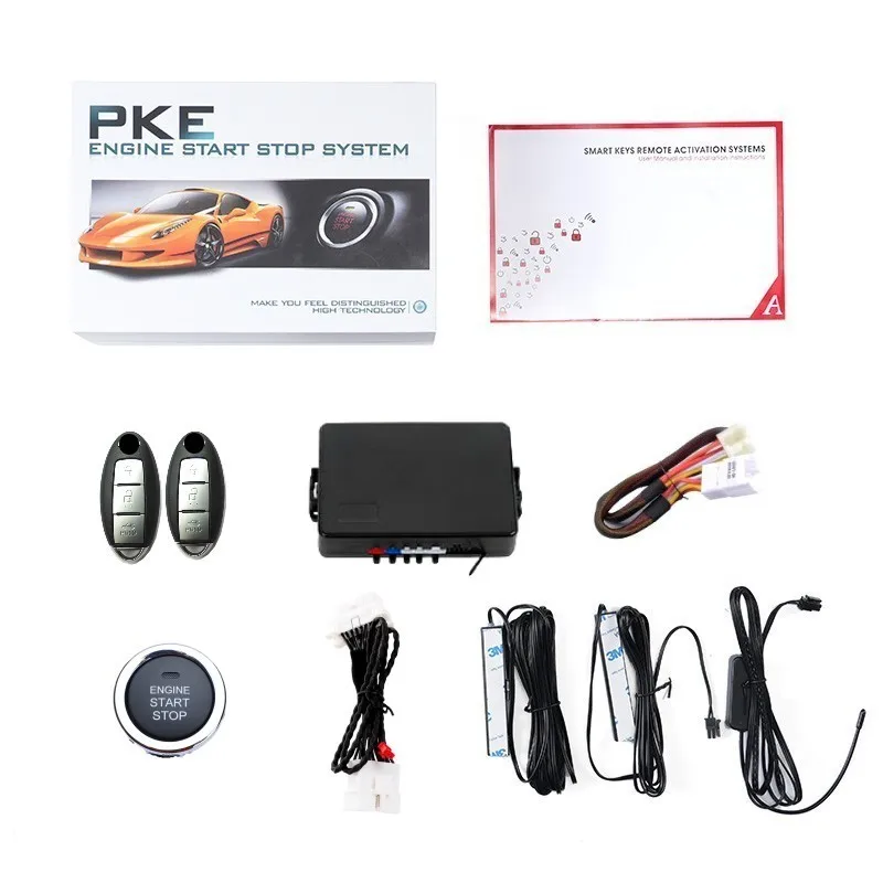 

Add car keyless start stop system for Nissan SYLPHY QASHQAI TIIDA SUNNY LANNIA NAVARA NV200 LIVINA Remote start Comfort entry