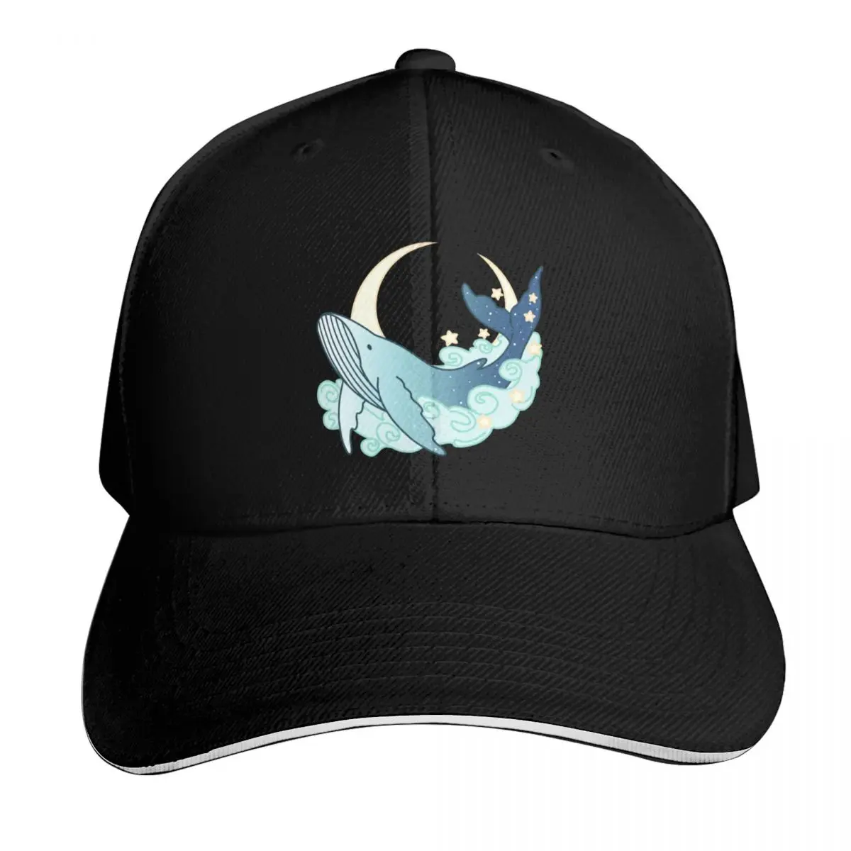 

Flying Sky Whale Baseball Cap tactical cap Luxury Man Hat dad hat Fishing cap Baseball For Men Women's
