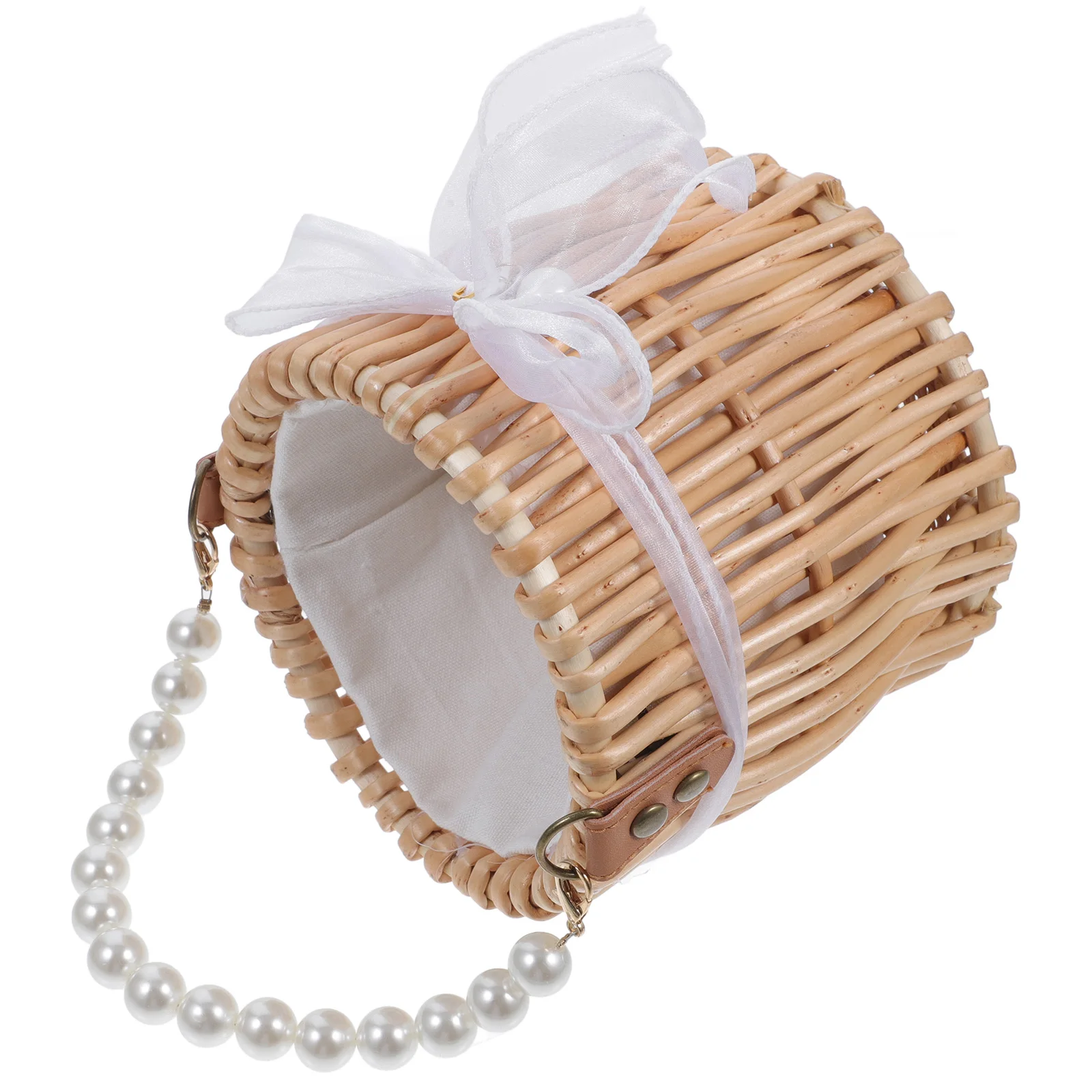 

Wood Chip Basket Hand Woven Harvest Picnic Fruit Vegetable Storage Household Natural Style Long Lasting Safe Material