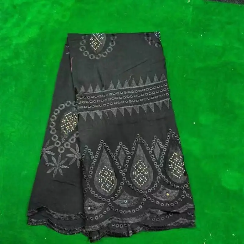 2025 Afrikanischer Schal für muslimische Frauen, Diamanten-Stickerei, große Größe 210 x 110 cm, Indien, Türkei, Abaya, Beten, Kopftuch, großer Schal – Detail 3