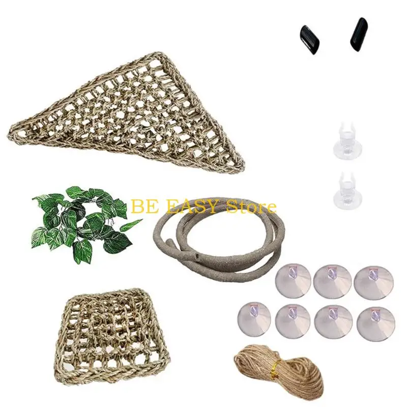 E28F Cup Mount Habitat Accent with Faux Wood Finish for Arboreal Pet Climbing Support and Calm Interior Styling Daily