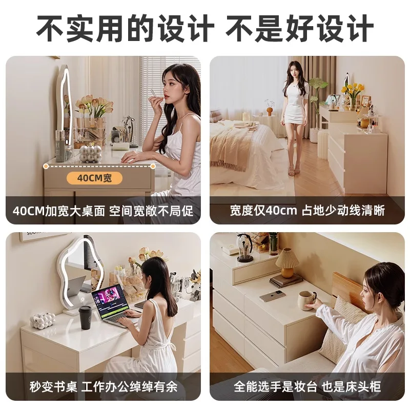 Corner dresser chest integrated simple modern bedroom dressing table desk computer table makeup table