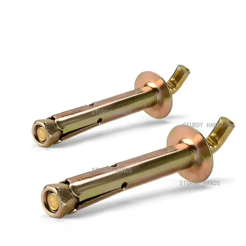 4Pcs Heavy Duty Wall Bolts Expansion Screw Anchor Hook Water Heater Concrete Jointer Anchor Point Tile Carpenter Tools M10