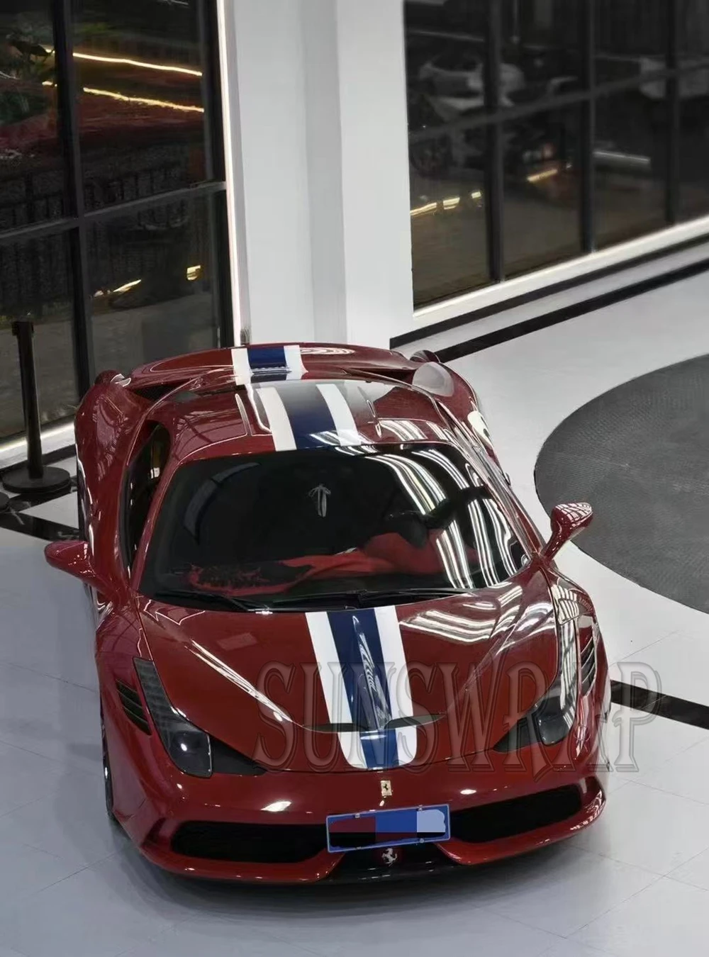 Película adhesiva de vinilo Ultra brillante para mascotas Rosso Ancora, accesorios para motocicleta y automóvil, vinilo autoadhesivo brillante sin burbujas