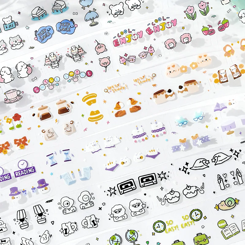 

1pcs/lot Kawaii Stationery Stickers Mission Pups Academy Junk journaling stickers Planner Decorative Scrapbooking Supplies