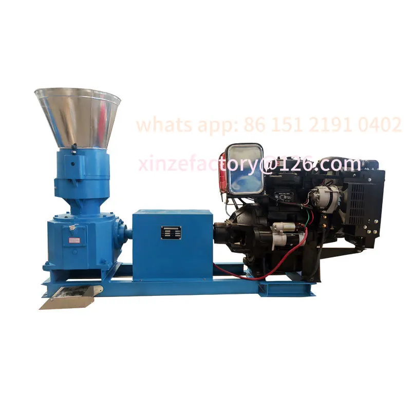 Customizable household small pellet feed machine, pellet feed processing machine, straw feed pellet machine