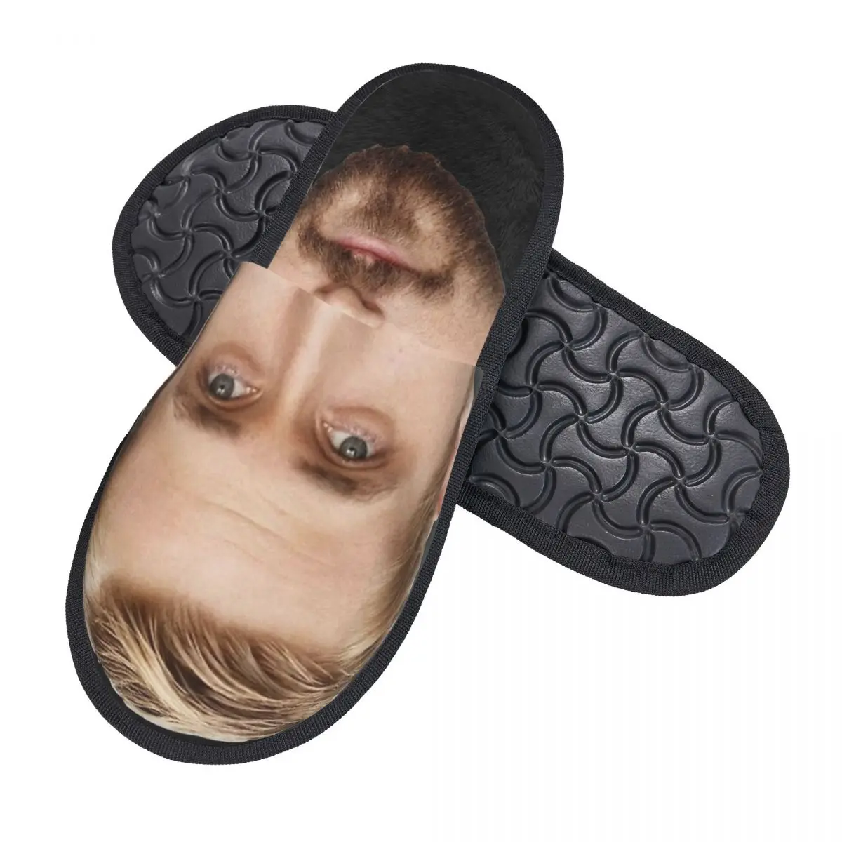 Ryan Gosling Winter Cotton Plush Slippers Bedroom Funny Actor Cozy Household Fur Slippers Slides Non Slip