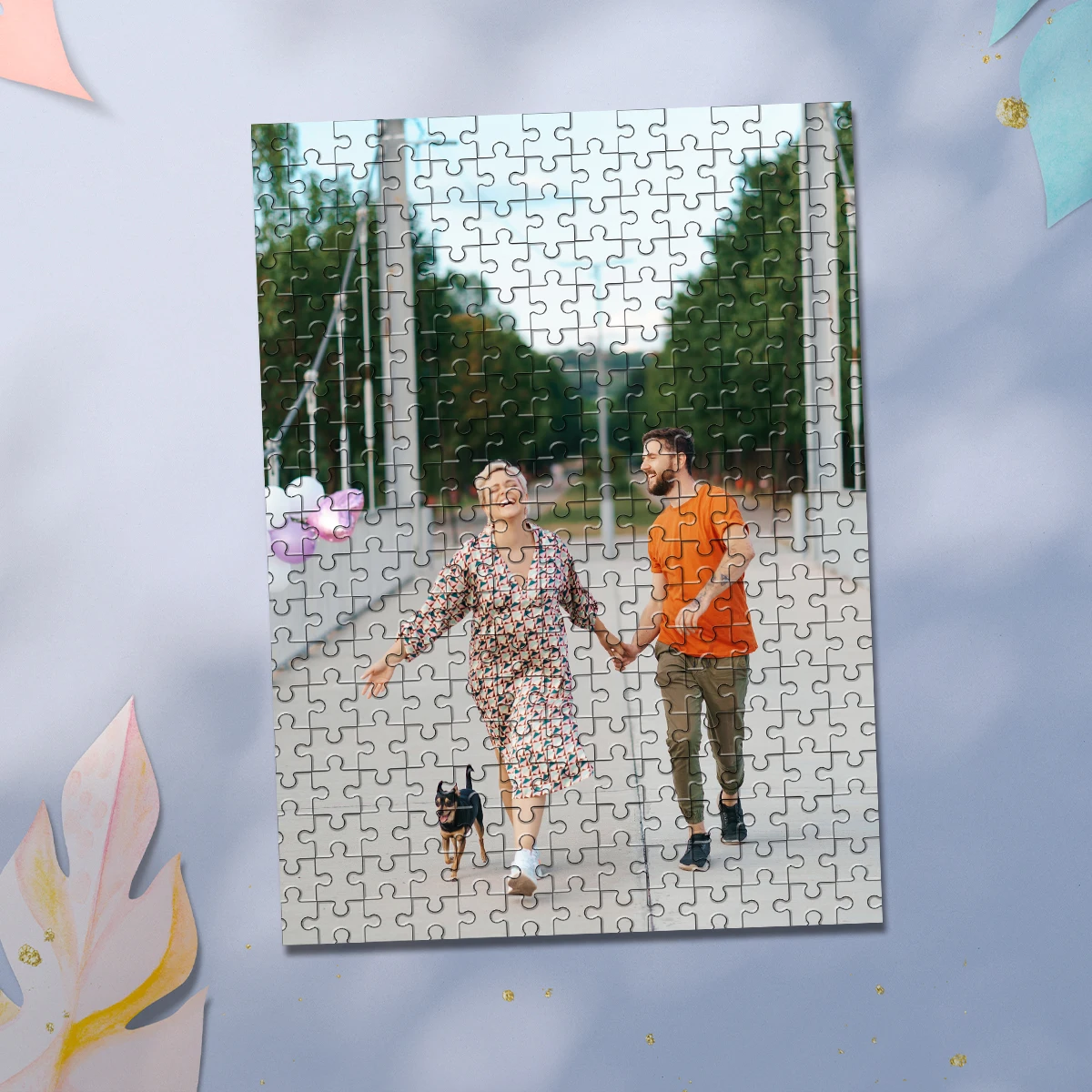 35/300/500/1000pcs Personalized Custom Photo Puzzle couple photos Puzzle Ideal Gifts For Him Her Family Friends Children