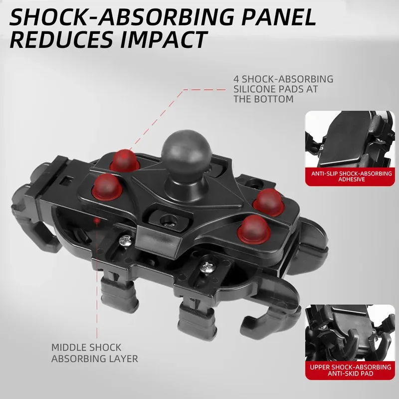 دراجة نارية المقود حامل هاتف حامل ركوب في الهواء الطلق مرآة الرؤية الخلفية لتحديد المواقع والملاحة جبل للدراجات النارية دراجة كهربائية دراجة
