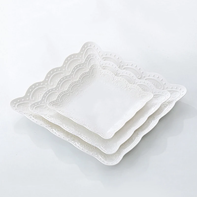 3 Tier Cake Stand Display White Rack Afternoon Tea Wedding Cupcake Plate Party Tableware Xmas Brithday Decoration Dessert Holder