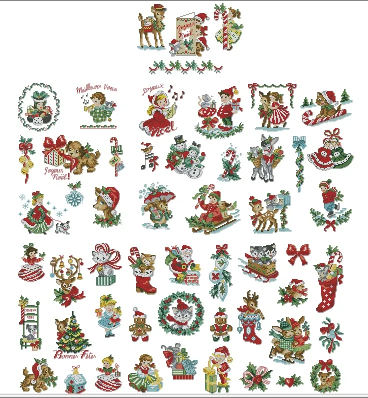 

ZZ833 Homefun Cross Stitch Kits Package Greeting Needlework Counted Cross-Stitching Kits New Style Counted Cross Stich Painting