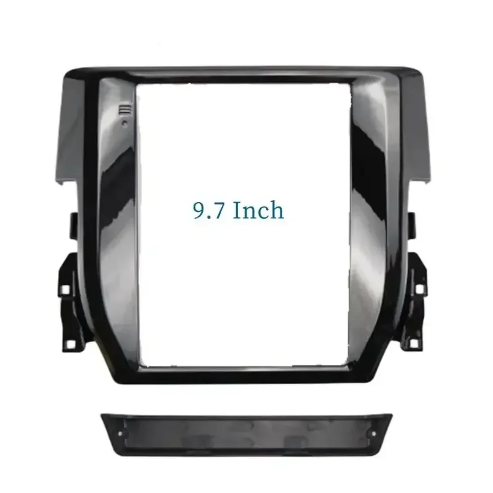 For Honda Civic 2016 9.7 INCH Car Frame Fascia Adapter Android Big Screen Audio Dash Fitting Panel Kit