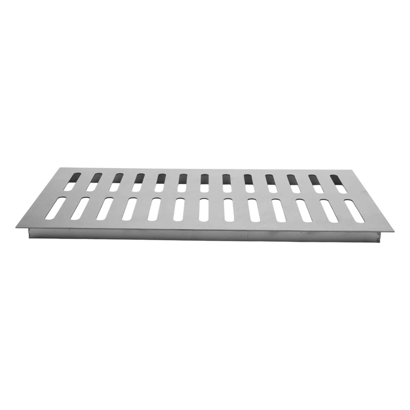 Elegant Drainage Solution Slip-resistant Efficient Water Flow 200*300*20*2mm Anti-Slip Drain Grate Brushed Finish