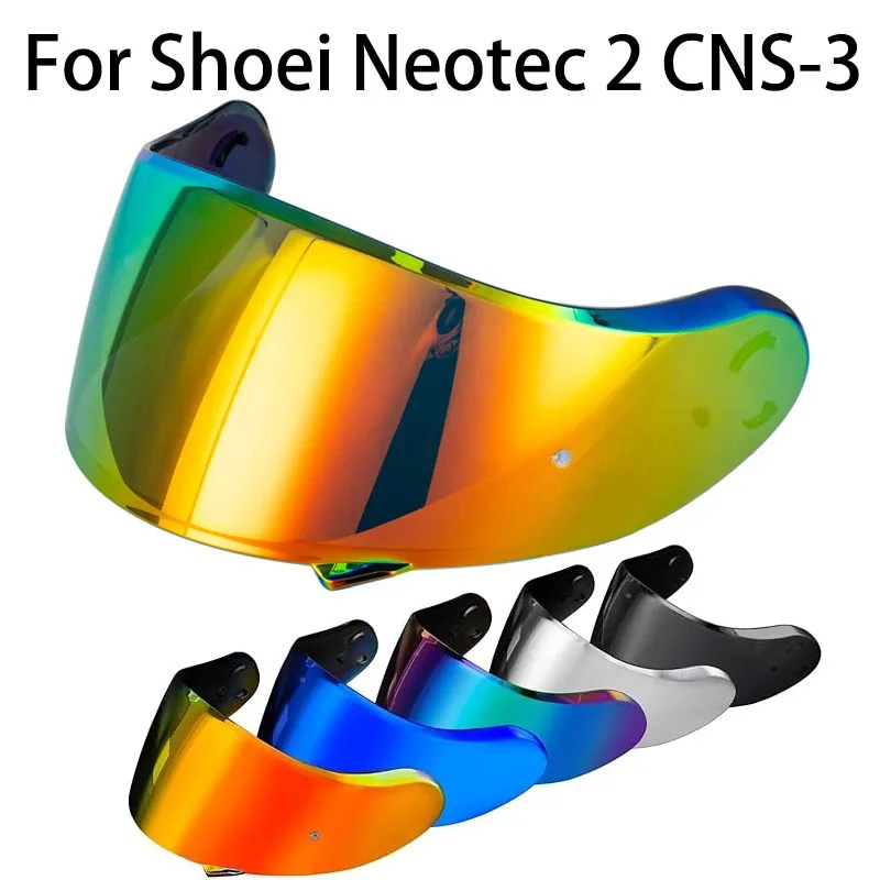 Visier für Shoei Neotec 2 CNS-3 Neotec II Shield Integralhelm Motorradhelm Linse UV-Schutz Kratzfest